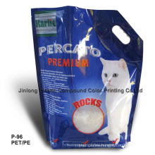 Stand up Cat Litter Bag with Hadle